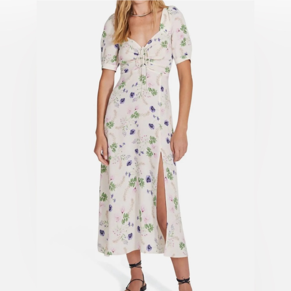 Favorite Daughter Vineyard size 4 dress in white floral
